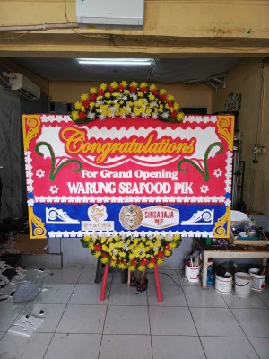 Papan Bunga di Cilangkahan Malingping